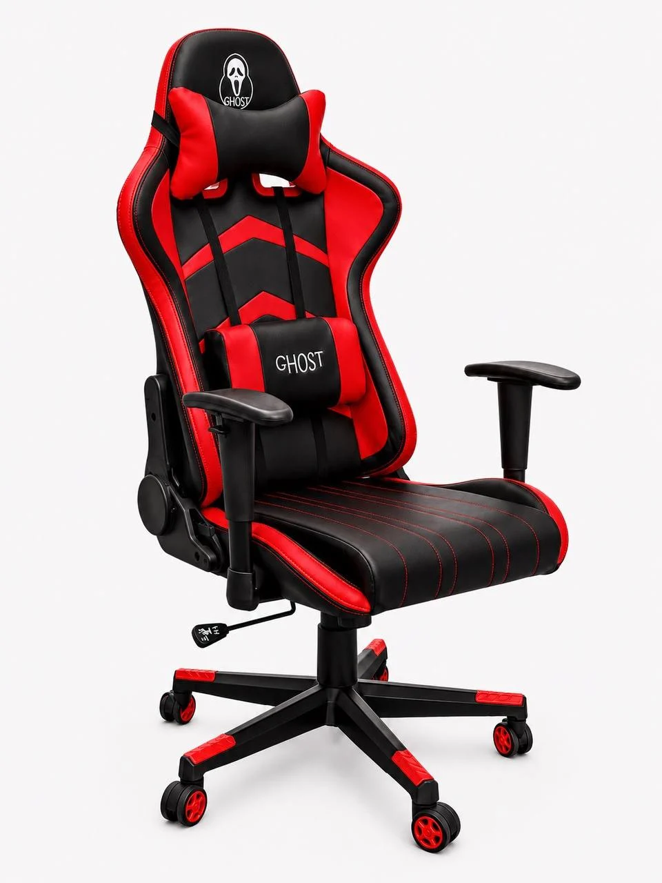 Крісло Ghost GHOST-FIVE Black/Red к-0042 - Зображення 3