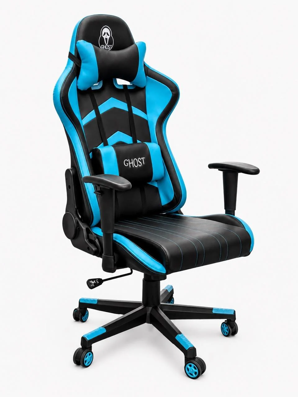 Крісло Ghost GHOST-FIVE Black/Blue к-0043 - Зображення 3