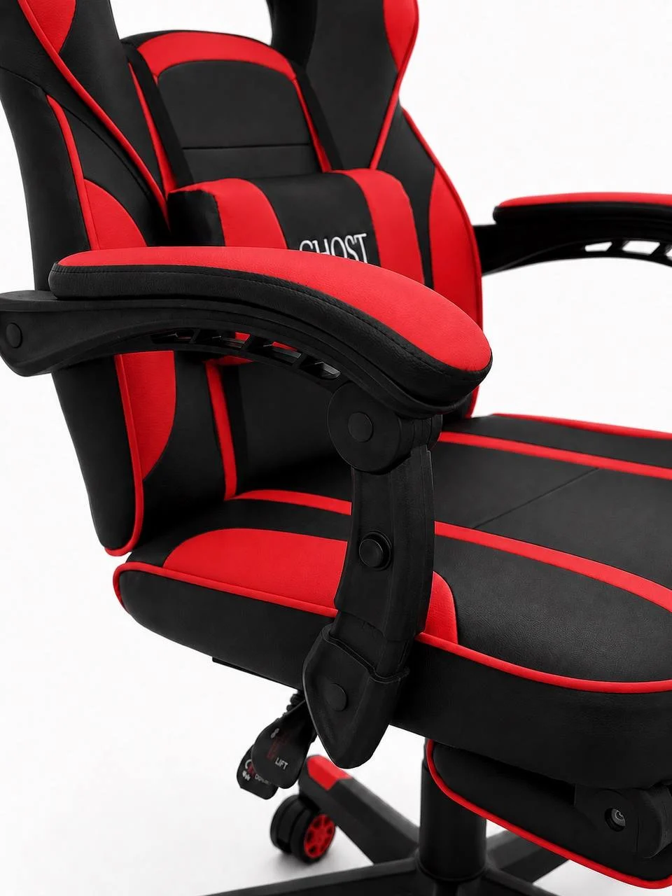 Крісло Ghost XIV Black/Red к-0040 - Зображення 4