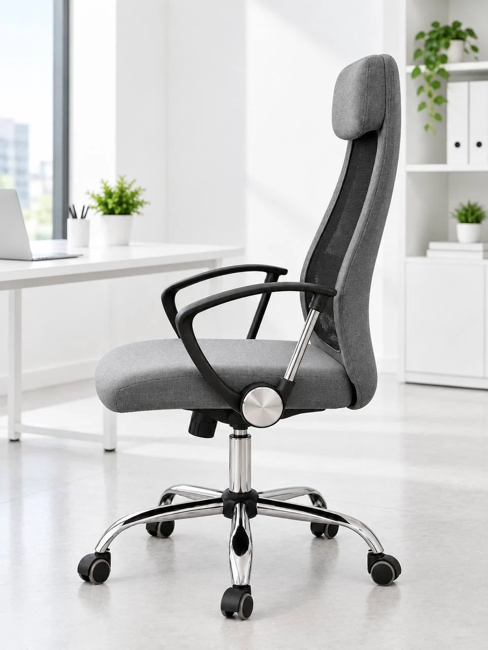Крісло Special4You Silba Grey к-0130 - Зображення 3